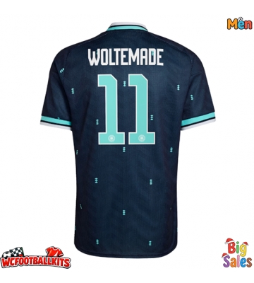 Germany Nick Woltemade #11 Replica Away Stadium Shirt World Cup 2026 Short Sleeve